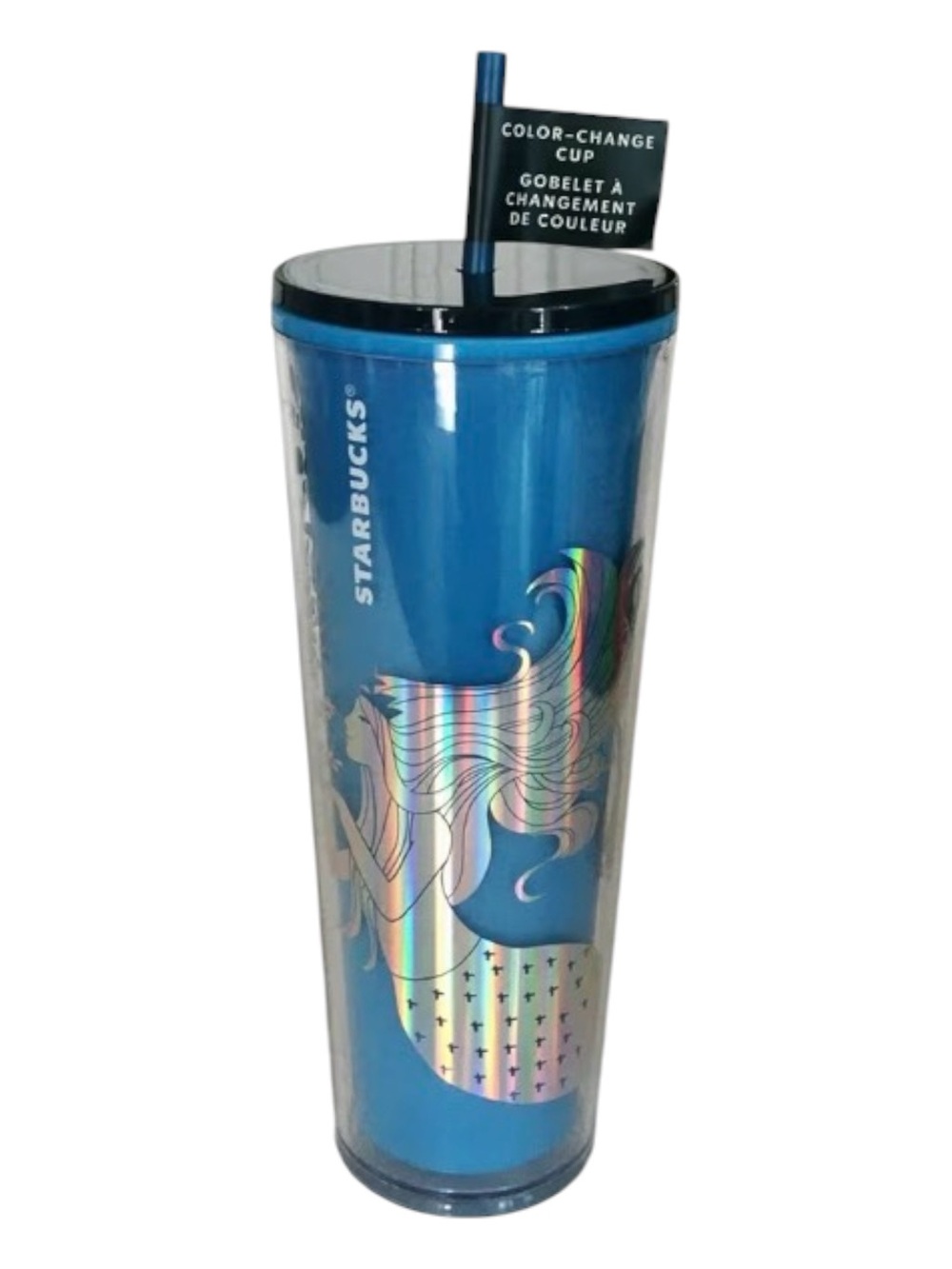Starbucks 2021 Siren Mermaid Color Change Venti Tumbler NWT Rare - Picture 3 of 16